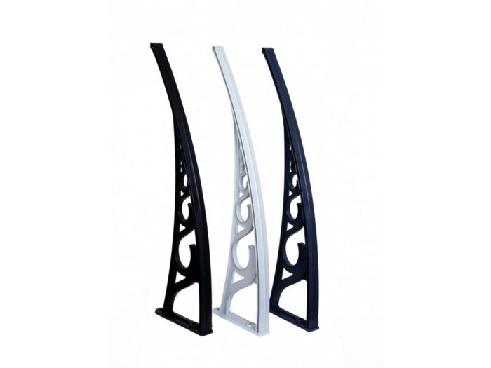Sundurmagross Pratik Sundurma Kapı Pencere Üstü 100x360 cm Gri 6 mm Levhalı - Görsel 7