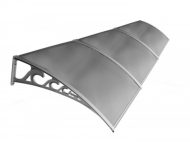 Sundurmagross Pratik Sundurma Kapı Pencere Üstü 100x450 cm Gri 6 mm levhalı