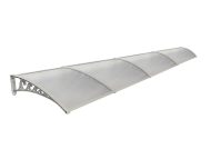 Sundurmagross Pratik Sundurma Kapı Pencere Üstü 100x600 cm Gri 6 mm Levhalı