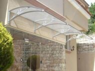 Sundurmagross TF Delux Seri 1,12 Alüminyum Ayaklı Sundurma 240 X 100 Gri 3 mm Solid Levha