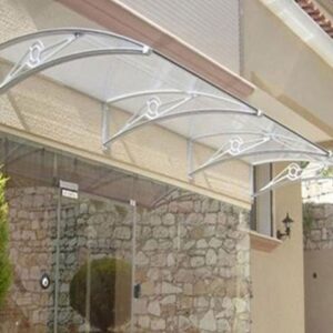 Sundurmagross TF Delux Seri 1,12 Alüminyum Ayaklı Sundurma 240 X 100 Gri 3 mm Solid Levha