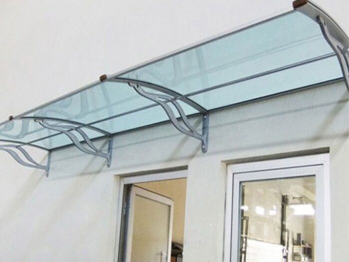 Sundurmagross TF Delux Seri 1,12 Alüminyum Ayaklı Sundurma 240 X 100 Yeşil 3 mm Solid Levha - Görsel 2