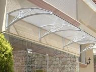Sundurmagross TF Delux Seri 1,12 Alüminyum Ayaklı Sundurma 360 X 100 Gri 3 mm Solid Levha - Görsel 4