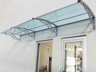 Sundurmagross TF Delux Seri 1,12 Alüminyum Ayaklı Sundurma 360 X 100 Yeşil 3 mm Solid Levha