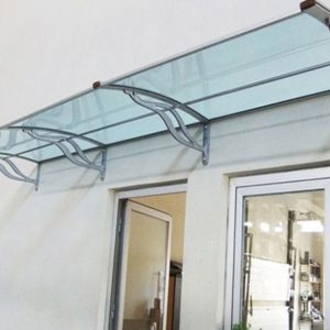 Sundurmagross TF Delux Seri 1,12 Alüminyum Ayaklı Sundurma 360 X 100 Yeşil 3 mm Solid Levha