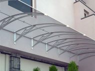 Sundurmagross TF Prolüx HL 15.9 Yüksek Taşıma Kapasiteli ( 100 kg /m2 ) Alüminyum Ayaklı Sundurma 180 X 150 Gri - Görsel 3