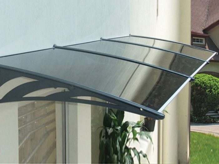 Sundurmagross Transpaforza TF STD 1.10 Kapı Üstü Sundurma 100 X 100 Gri - Görsel 2