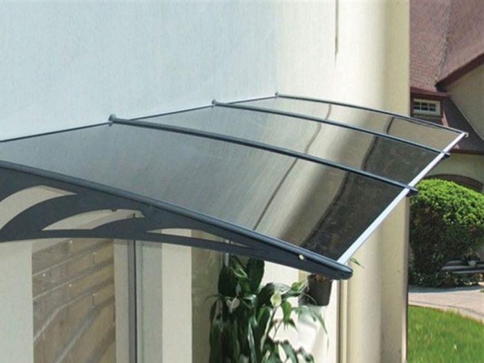 Sundurmagross Transpaforza TF STD 1.10 Kapı Üstü Sundurma 100 X 100 Gri - Görsel 4