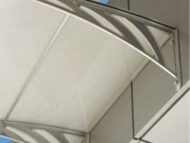 Sundurmagross Transpaforza TF STD 1.12 Kapı Üstü Sundurma 240 X 100 Beyaz 3 mm Solid levha - Görsel 4