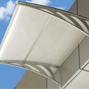 Sundurmagross Transpaforza TF STD 1.12 Kapı Üstü Sundurma 360 X 100 Beyaz 3 mm Solid levha