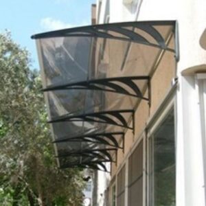 Sundurmagross Transpaforza TF STD 1.12 Kapı Üstü Sundurma 360 X 100 Bronz 3 mm Solid levha