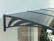 Sundurmagross Transpaforza TF STD 1.12 Kapı Üstü Sundurma 360 X 100 Gri 3 mm Solid levha - Görsel 3
