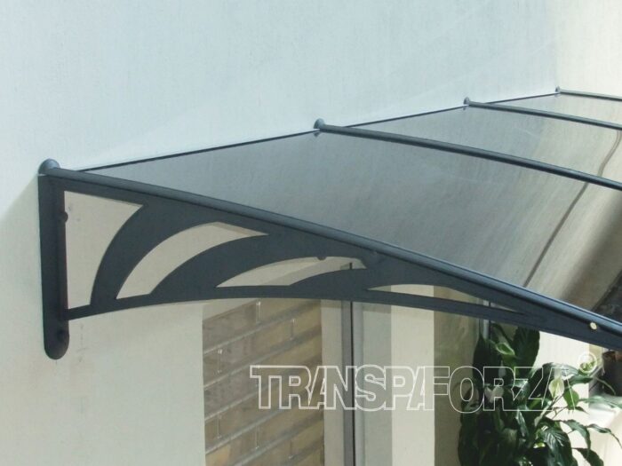 Sundurmagross Transpaforza TF STD 1.12 Kapı Üstü Sundurma 360 X 100 Gri 3 mm Solid levha - Görsel 3