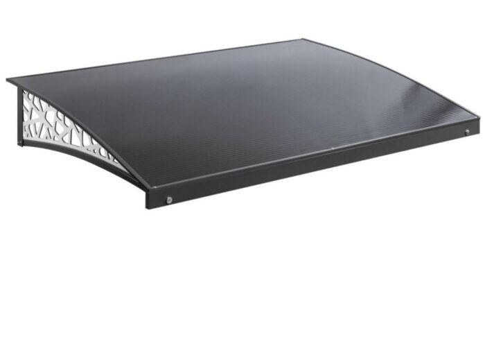 Sundurmagross AZALEA Alüminyum Ayaklı Kapı Üstü Pratik Sundurma 135X105 cm Antrasit Gri - Görsel 7