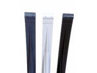 Sundurmagross Pratik Sundurma Kapı Pencere Üstü 100x100 cm Siyah 6 mm Levhalı - Görsel 2