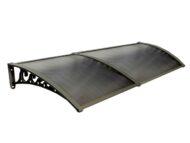Sundurmagross Pratik Sundurma Kapı Pencere Üstü 100x200 cm Bronz 6 mm Levhalı - Görsel 4