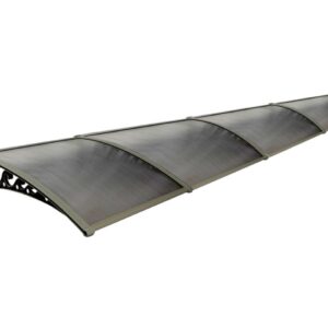 Sundurmagross Pratik Sundurma Kapı Pencere Üstü 100x480 cm Bronz 6 mm Levhalı