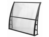 Sundurmagross LUPIN Kapı Pencere Üstü Pratik Sundurma 105X120 - Şeffaf