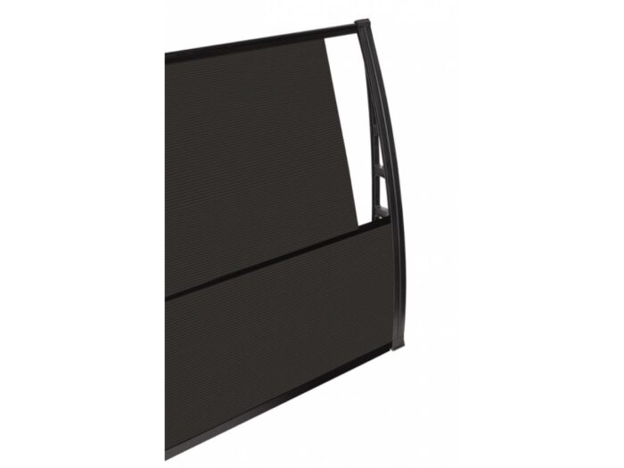 Sundurmagross LUPIN Kapı Pencere Üstü Pratik Sundurma 105x480 - Siyah - Görsel 4