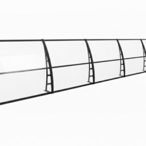Sundurmagross LUPIN Kapı Pencere Üstü Pratik Sundurma 105X600 - Şeffaf