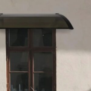 Kapı Pencere Üstü Pratik Sundurma 120 X 60 Bronz