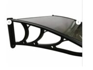 Kapı Pencere Üstü Pratik Sundurma 120 X 60 Bronz - Görsel 2