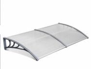 Sundurmagross Kapı Pencere Üstü Pratik Sundurma 200 X 80 Gri