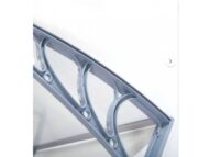 Sundurmagross Kapı Pencere Üstü Pratik Sundurma 200 X 80 Gri - Görsel 3