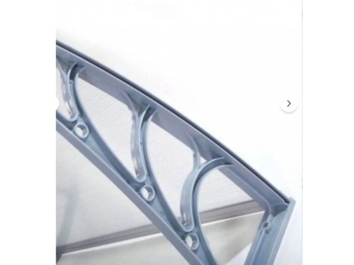 Sundurmagross Kapı Pencere Üstü Pratik Sundurma 200 X 80 Gri - Görsel 3