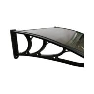 Sundurmagross Kapı Üstü Pratik Sundurma 120 X 80 cm Siyah - Görsel 2