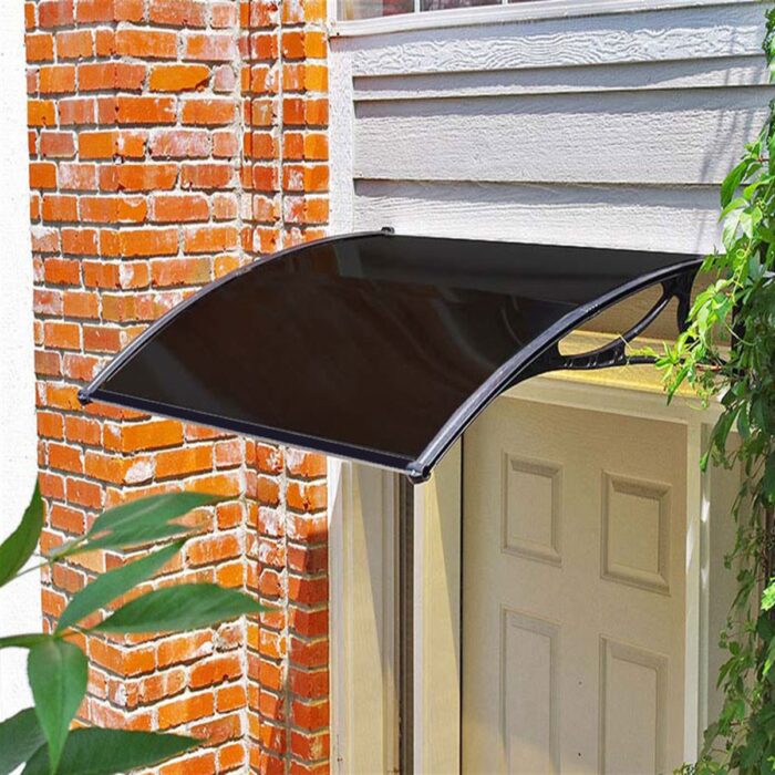 Sundurmagross Kapı Üstü Pratik Sundurma 120 X 80 cm Siyah - Görsel 6