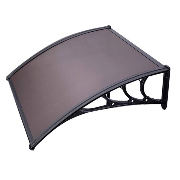 Sundurmagross Kapı Üstü Pratik Sundurma 120 X 80 cm Siyah - Görsel 4