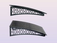 Metal taşıyıcılı Kapı Üstü Pratik Sundurma Selçuklu Serisi Antrasit Ayak Siyah Levha - Görsel 4